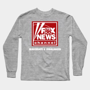 Faux News Channel Long Sleeve T-Shirt